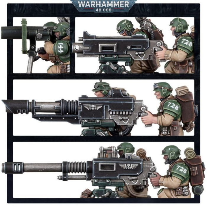 Warhammer 40K - Astra Militarum: Cadian Heavy Weapon Squad - GW [5]