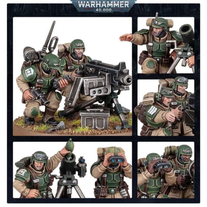 Warhammer 40K - Astra Militarum: Cadian Heavy Weapon Squad - GW [4]