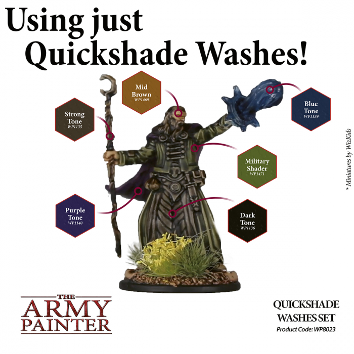 The Army Painter - Warpaints Quickshade Washes Paint Set [5]