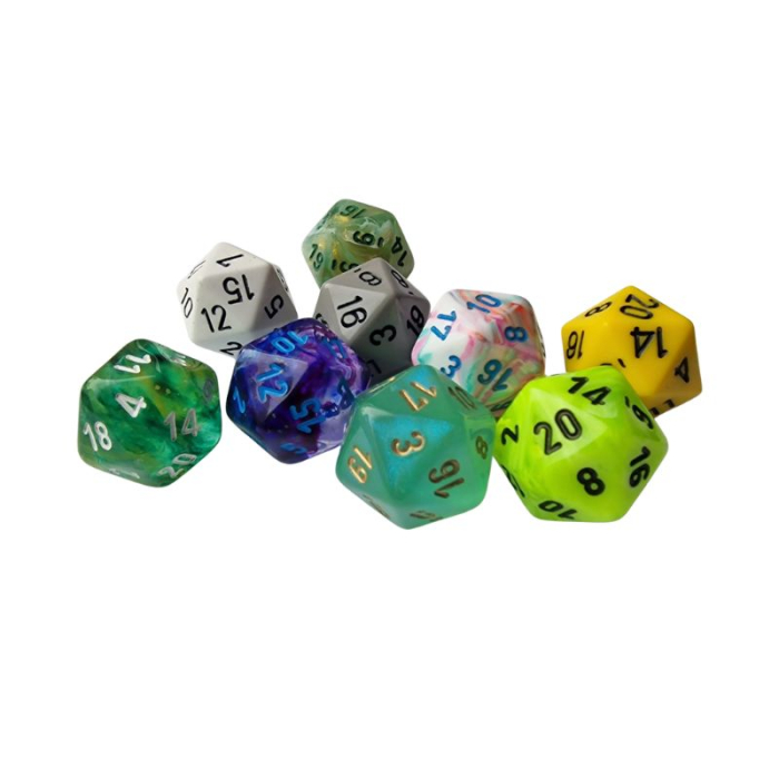Zar D20: Regular D20 Loose Dice (1 buc) [2]