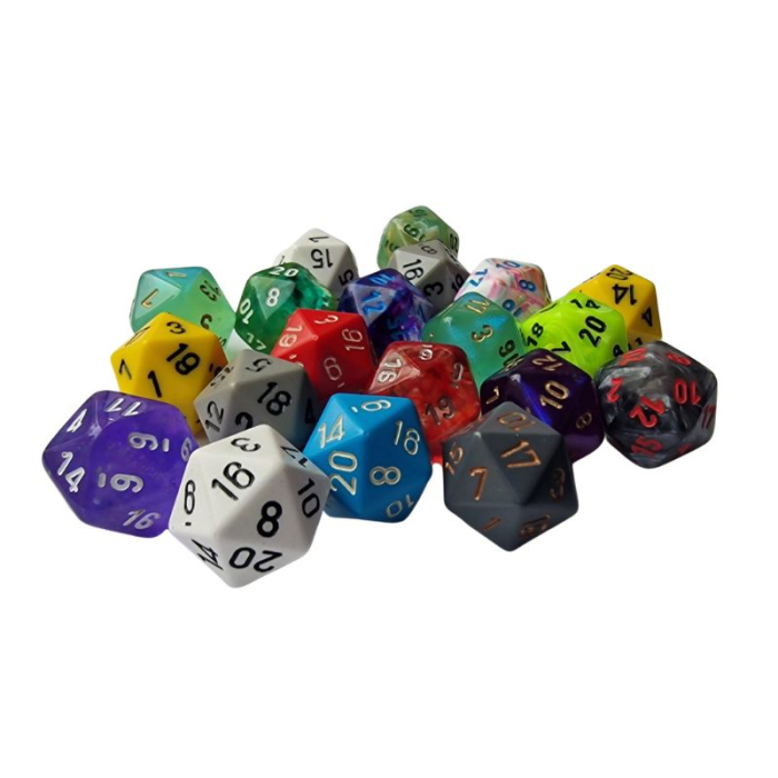 Zar D20: Regular D20 Loose Dice (1 buc) [3]