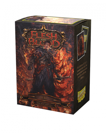 Sleeves - Dragon Shield Matte Art Sleeves - Flesh and Blood Uprising: Fai 63x88mm (100 buc)