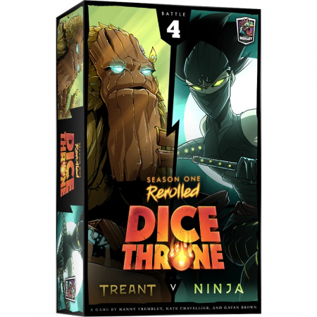 Precomenzi - Dice Throne Season One Rerolled: Box 4 - Treant vs Ninja - EN