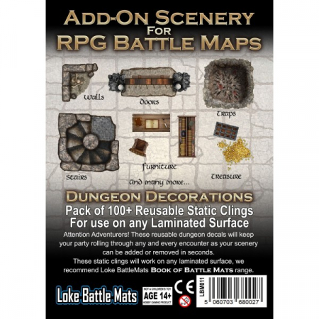 RPG - Add-on Scenery for RPG Battle Maps: Dungeon Decorations