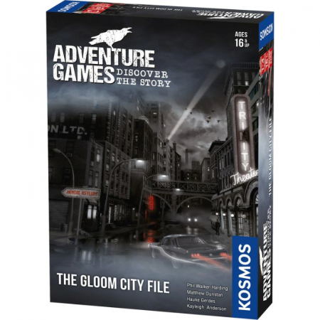 Jocuri cooperative - Adventure Games: The Gloom City File - EN
