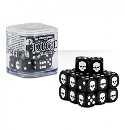 Zaruri - Warhammer Dice Set - Black