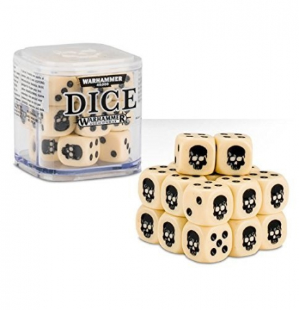 Zaruri - Warhammer Dice Set - White