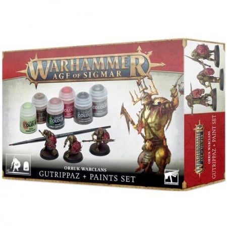 Wargaming - Age of Sigmar Orruks + Paint Set - EN