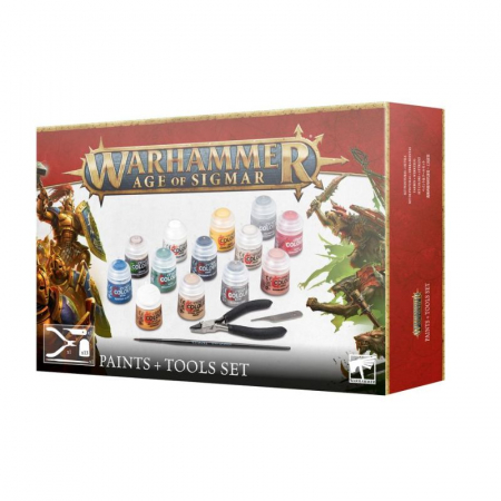 Seturi de vopsele - Age of Sigmar Paints + Tools - EN - GW