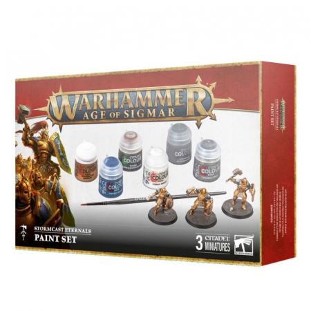 Seturi de vopsele - Age of Sigmar Stormcast Eternals + Paint Set - EN - GW