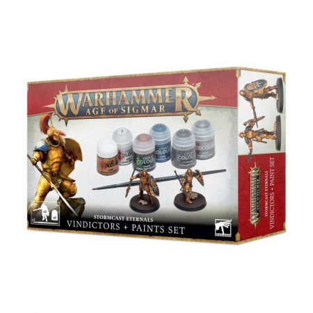 Age of Sigmar - Age of Sigmar Vindictors + Paint Set - EN