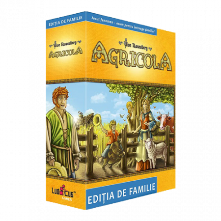 Jocuri de strategie - Agricola  - Editia pentru familie - RO