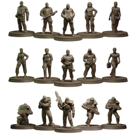 Alien RPG - Miniatures Set Rapture Protocol - EN [1]