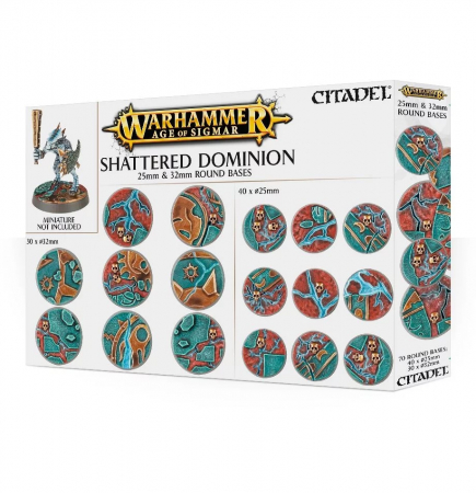 Age of Sigmar - AOS: Shattered Dominion: 25 & 32mm round - GW