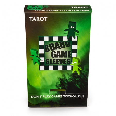 Precomenzi - Arcane Tinmen Tarot Sleeves - Clear Non-Glare 70x120mm (50 buc)