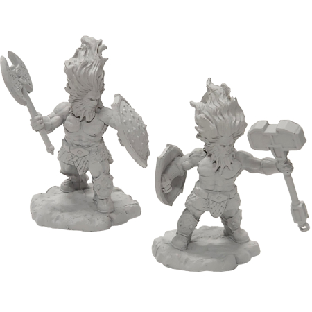 RPG - Azer Warriors - D&D Nolzur's Marvelous Miniature