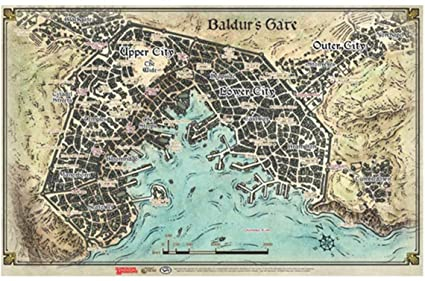 RPG - Baldur's Gate: Descent into Avernus Map