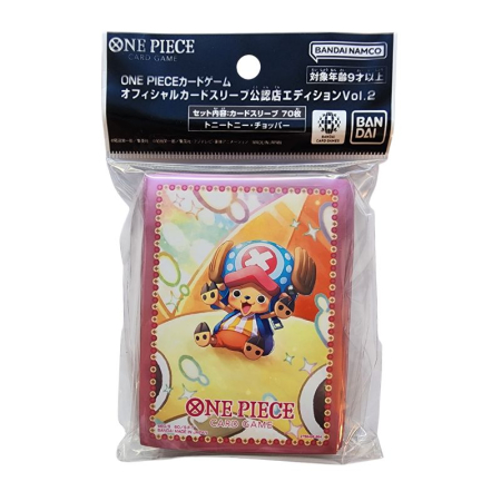 Noutăți - Bandai One Piece 13 Official Sleeves - Authorized Retailers Edition Vol. 2 Chopper 63x88 mm (70 buc)