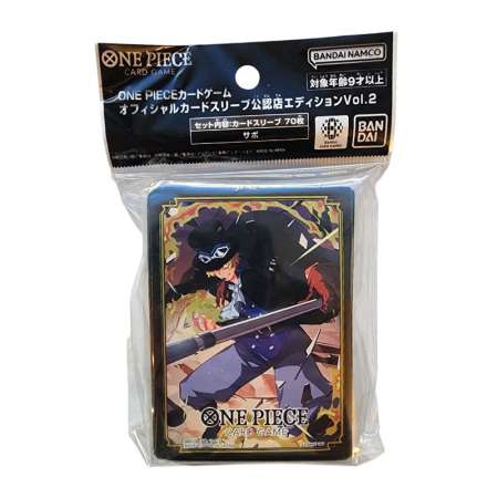 Noutăți - Bandai One Piece 13 Official Sleeves - Authorized Retailers Edition Vol. 2 Sabo 63x88 mm (70 buc)