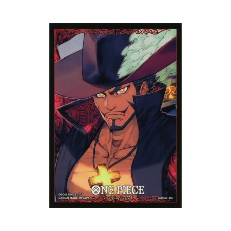 Noutăți - Bandai One Piece 13 Official Sleeves - Dracule Mihawk 63x88 mm (70 buc)