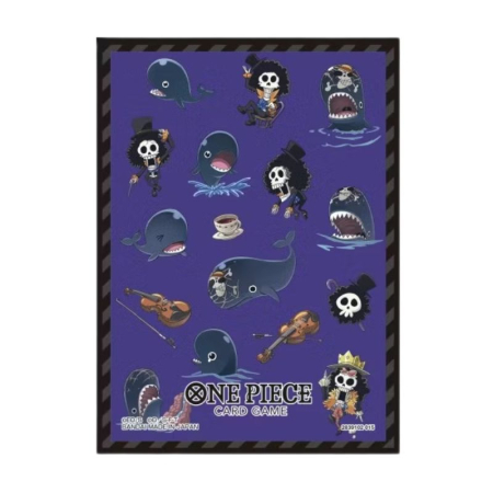 TCG - Bandai One Piece 14 Official Sleeves - Brook & Laboon 63x88 mm (70 buc)
