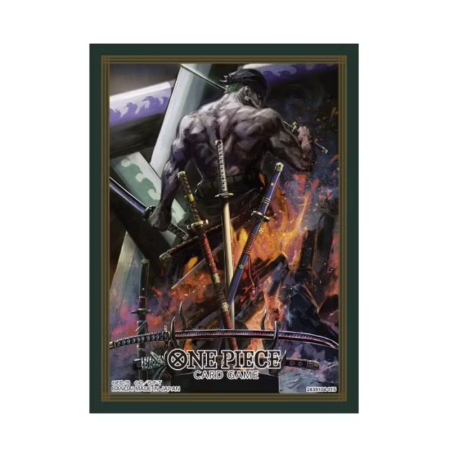 Accesorii - Bandai One Piece 14 Official Sleeves - Roronoa Zoro 63x88 mm (70 buc)