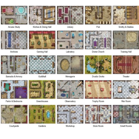 Big Book of Battle Mats - Bastions and Strongholds - EN [2]