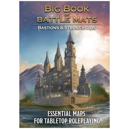Accesorii generice RPG - Big Book of Battle Mats - Bastions and Strongholds - EN