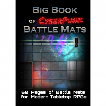 RPG - Big Book of CyberPunk Battle Mats - EN