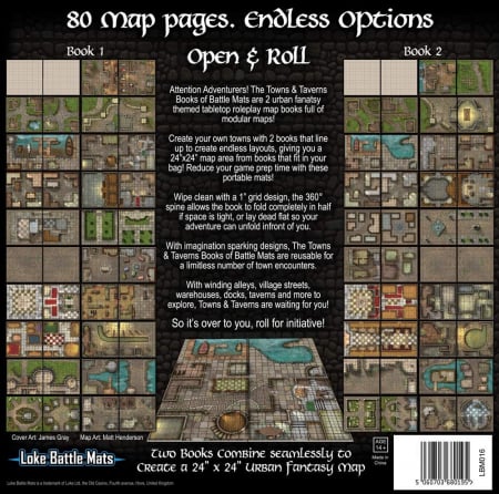 Books of Battle Mats: Towns & Taverns - EN [2]