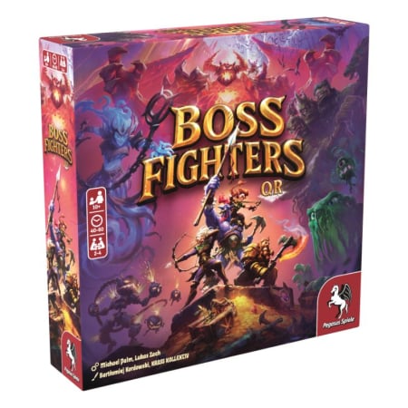 Board Games - Boss Fighters QR - EN