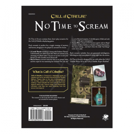 Call of Cthulhu RPG - No Time To Scream - EN [1]