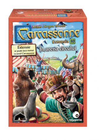 Jocuri pentru copii - Carcassonne Extensia 10 - In Arena Circului (Extensie) - RO