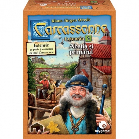Board Games - Carcassonne Extensia 5 -Abatia si Primarul  (Extensie) - RO