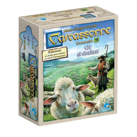 Board Games - Carcassonne Extensia 9 - Oi si Dealuri (Extensie) - RO