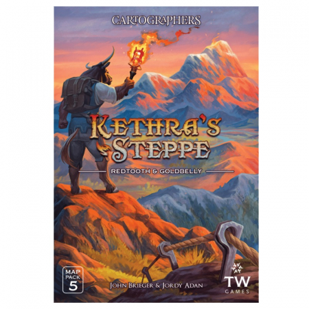 Jocuri de strategie - Cartographers Map Pack 5 - Kethra's Steppe (Extensie) - EN