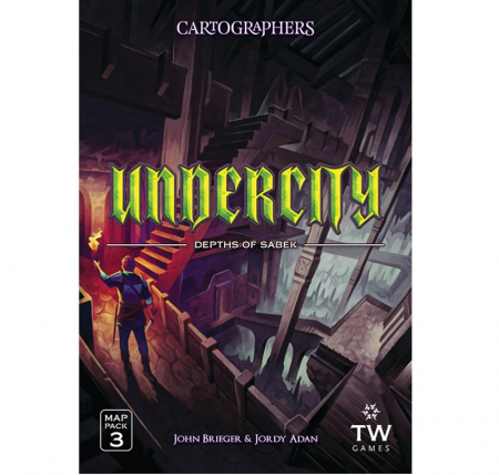Jocuri de strategie - Cartographers Heroes Map Pack 3 - Undercity (Extensie) - EN