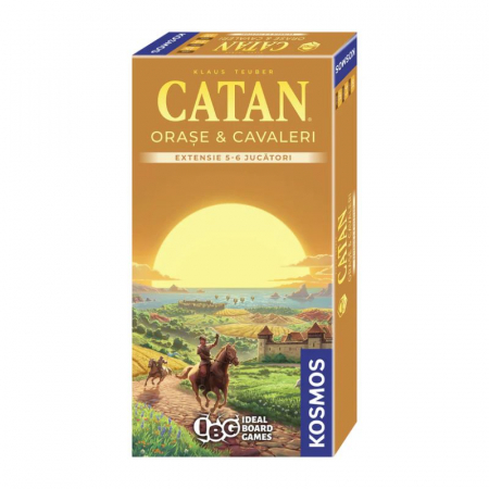 Jocuri de strategie - Catan - Orașe și Cavaleri 5/6  - Ediția 2025 (Extensie) - RO