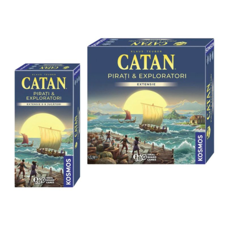 Jocuri de strategie - Catan - Pirați și Exploratori 3/4 + 5/6 - Ediția 2025 - Promo Pack