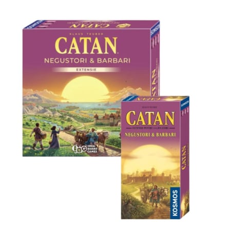 Board Games - Catan - Negustori și Barbari 3/4 + Extensia 5/6 Jucători - Ediția 2025 - Promo Pack