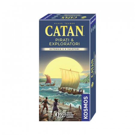 Jocuri de strategie - Catan - Pirati si Exploratori 5/6 (Extensie) - Ediția 2025 - RO