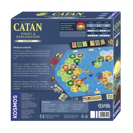 Catan - Pirati si Exploratori 3/4 (Extensie) - Ediția 2025 - RO [1]