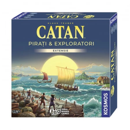 Board Games - Catan - Pirati si Exploratori 3/4 (Extensie) - Ediția 2025 - RO