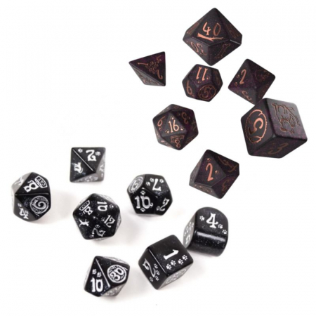 Pachete promoționale - Cats Modern Dice Set + Dogs Modern Dice Set - Promo Pack