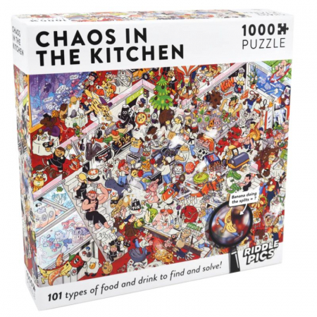 Jigsaw puzzles - Chaos in the Kitchen Puzzle (1000 pieces) - EN