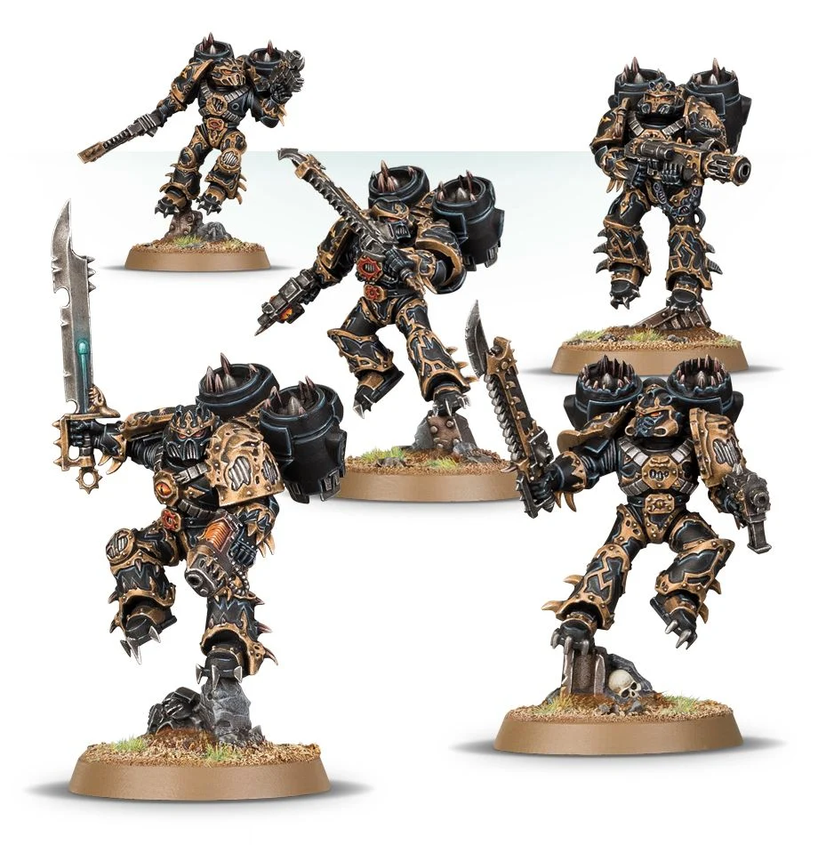 Warhammer 40K - Chaos Space Marine Raptors - GW