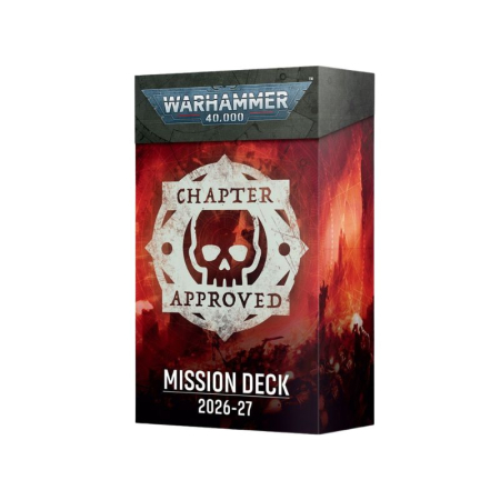 Warhammer 40K - Warhammer 40k - Chapter Approved Mission Deck 2026-27 - EN