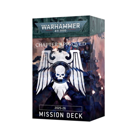 Precomenzi - Warhammer 40K - Chapter Approved 2025-26,Mission Deck - EN