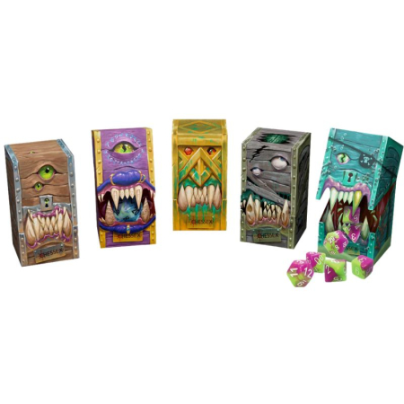 Accesorii - Chessex Hidden Wonders Polyhedral Dice Set (7 dice)