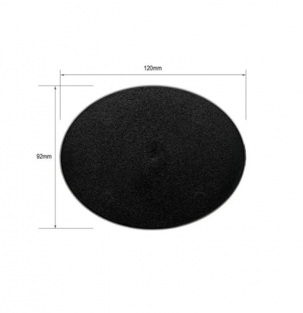 Baze & teren - Citadel 120x92mm Oval Base - GW